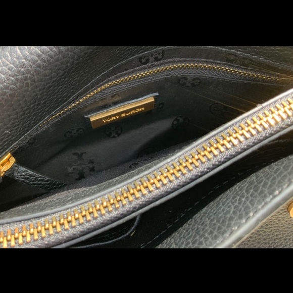 ๐นTory Burch Burch Britten Flap Leather Shoulder Bag ๐นNWT - Picture 10 of 11